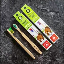 Small Soft Bamboo Toothbrush~Child Size ~ One Brush ~ Color Varies