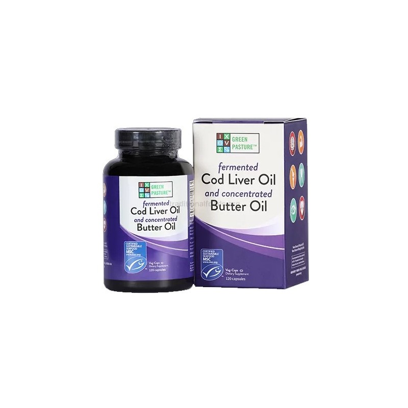 Green Pasture Cod Liver Oil/Butter Oil Blend - Capsule Green Pasture Cod Liver Oil/Butter Oil Blend - Capsule