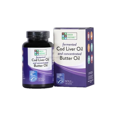 Green Pasture Cod Liver Oil/Butter Oil Blend - Capsule
